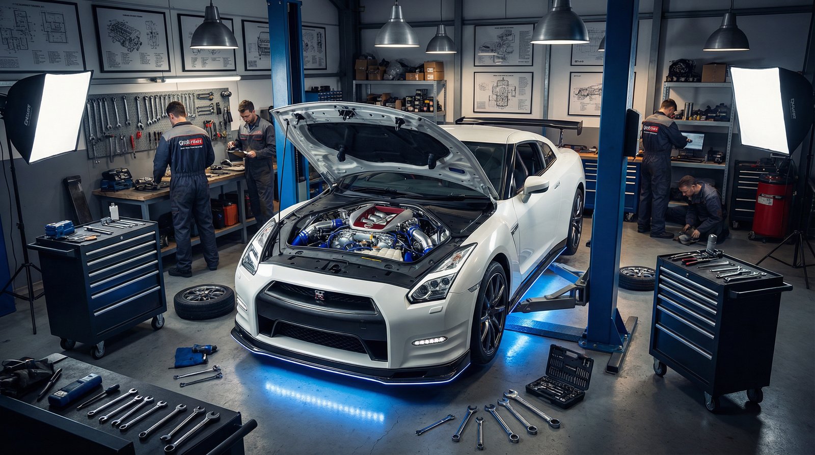 蜜芽GTR改装视频